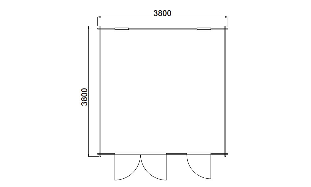 Abri De Jardin Composite Zante Toit Monopente X M