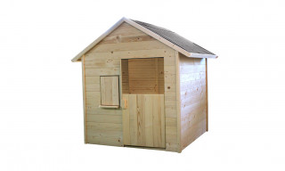 Cabane en bois pour enfants Igor - 1,35 m² intérieur