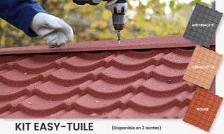 EASY-Tuile - panneaux – tuiles modulaires pour abri Arles